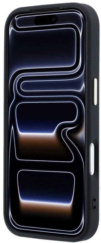 Dėklas Guess Case for IPHONE 18 Pro /17 Pro (Big Strass Logo 4G) ruda