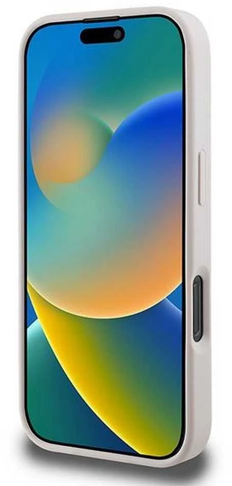 Guess 4G Bottom Stripe Apple iPhone 16 Pro Max – dėklas telefonui rožinės spalvos