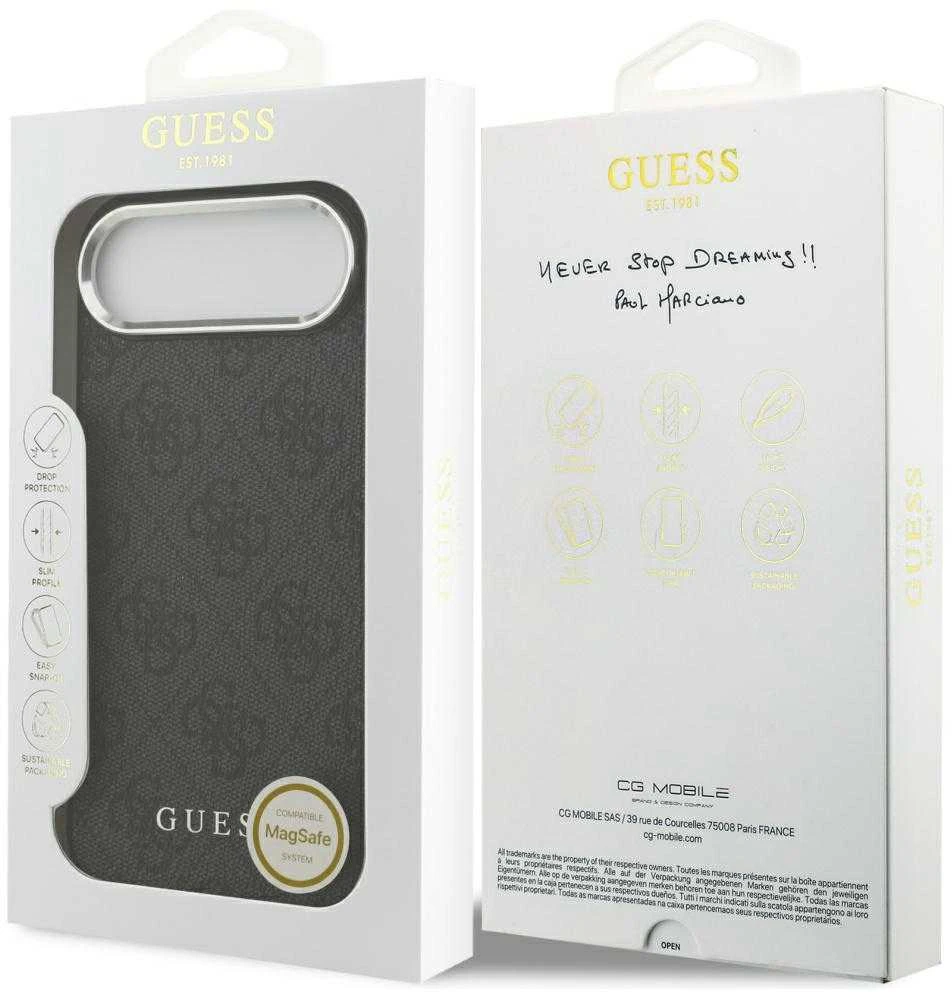 Guess 4G MagSafe dėklas skirtas Apple iPhone Air juodos spalvos