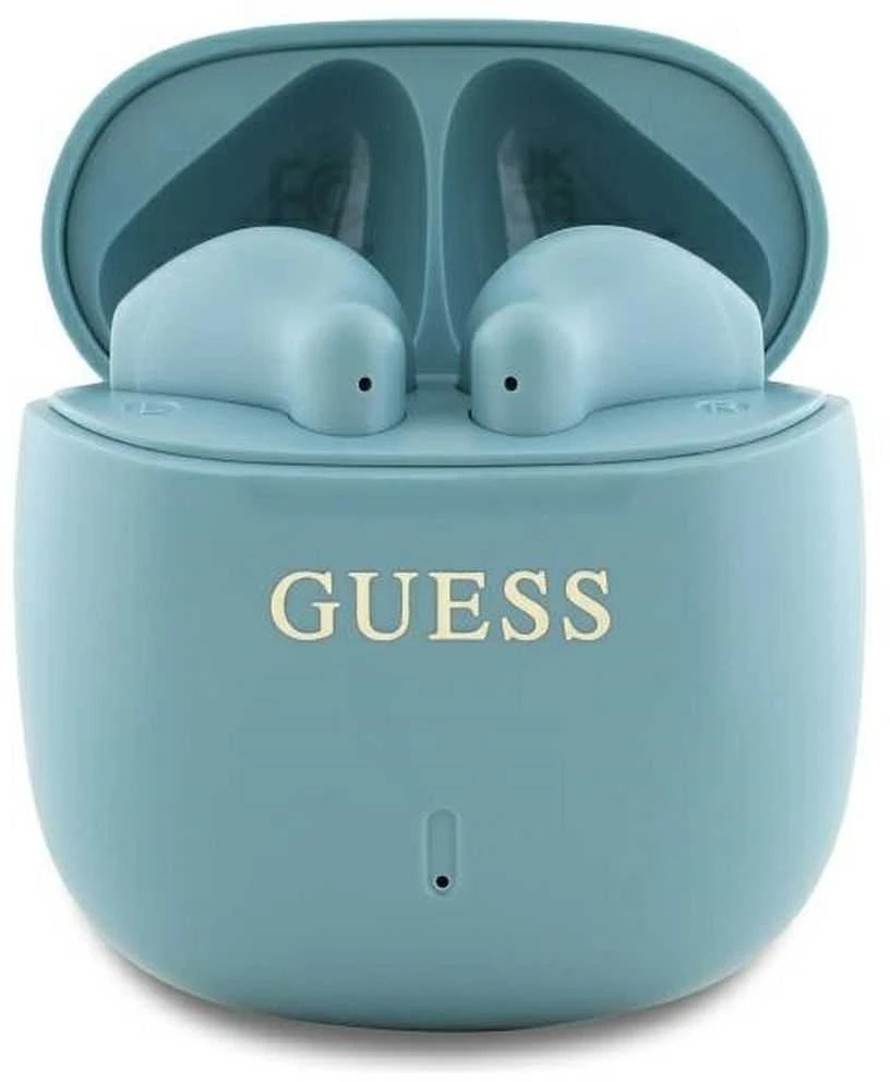 Guess TWS ausinės turkio spalvos įkrovimo dėkle