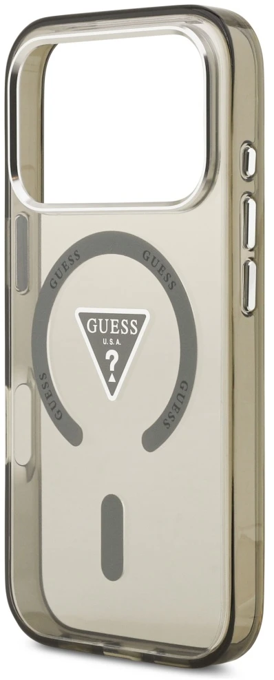 „Guess IML“ gradiento trikampio logotipo „MagSafe“ dėklas, skirtas „iPhone 17 Pro Max“ - Žalias