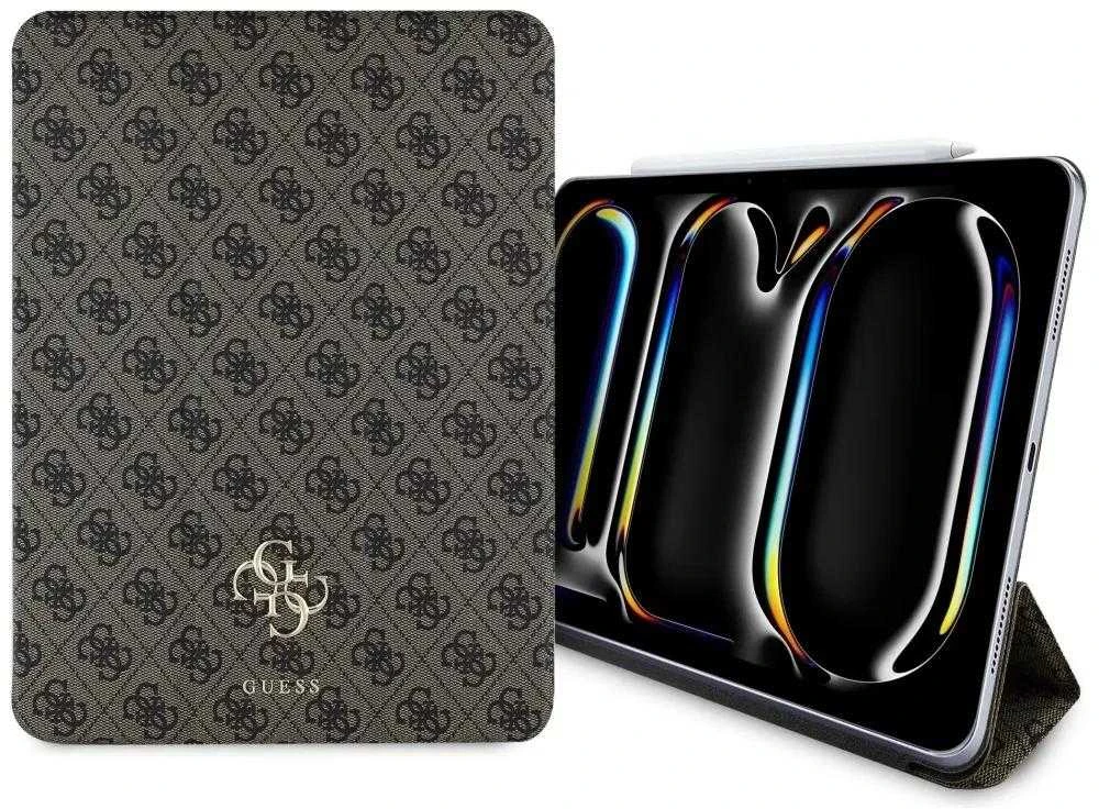 „Guess GUFC13PM24PS4SGW Apple iPad Pro 13“ (2024 m.) raudonos spalvos magnetinis 4G su dideliu logotipu