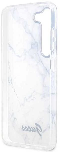 Guess GUHCS23SPCUMAH S23 S911 baltos spalvos kietas dėklas Marble