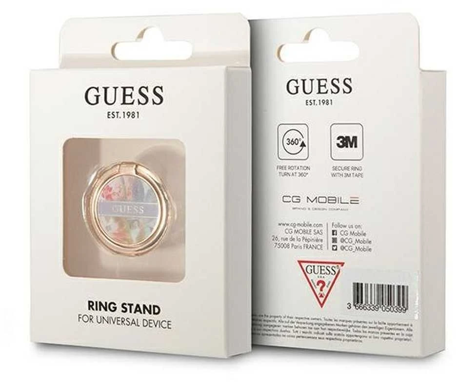 Guess Ring stand GURSHCHMAU violetinės spalvos Flower