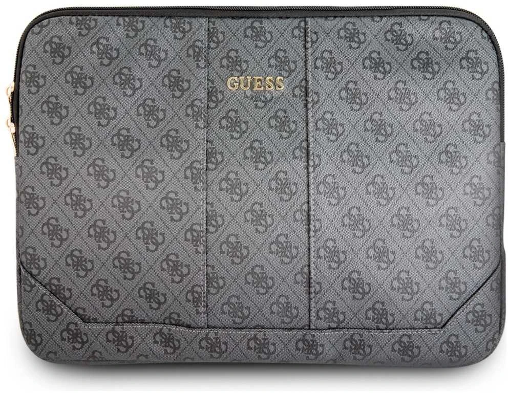 Guess PU Leather 4G dėklas skirtas Notebook 13" pilkos spalvos