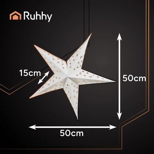 3D LED Star - 60cm Ruhhy