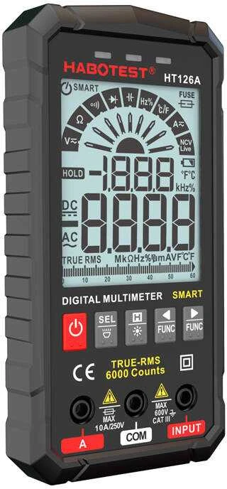 Habotest HT126A Skaitmeninis universalus multimetras