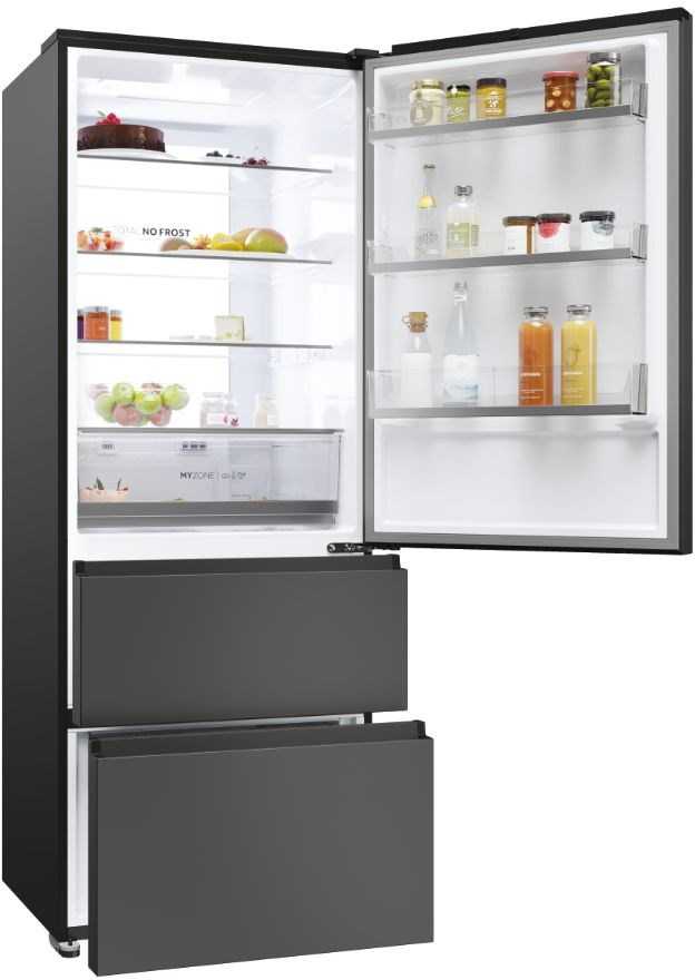 Haier 3D 70 Serie 5 HTR5719ENPT Freestanding 528 L Juodas