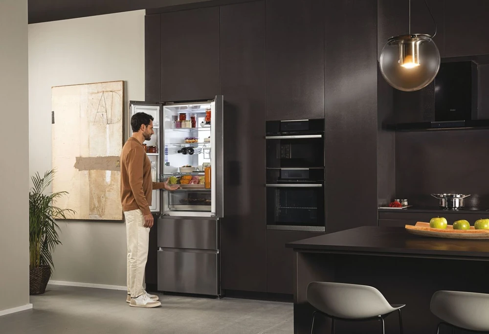 Haier HFW7720EWMP Freestanding 477 L Pilkas