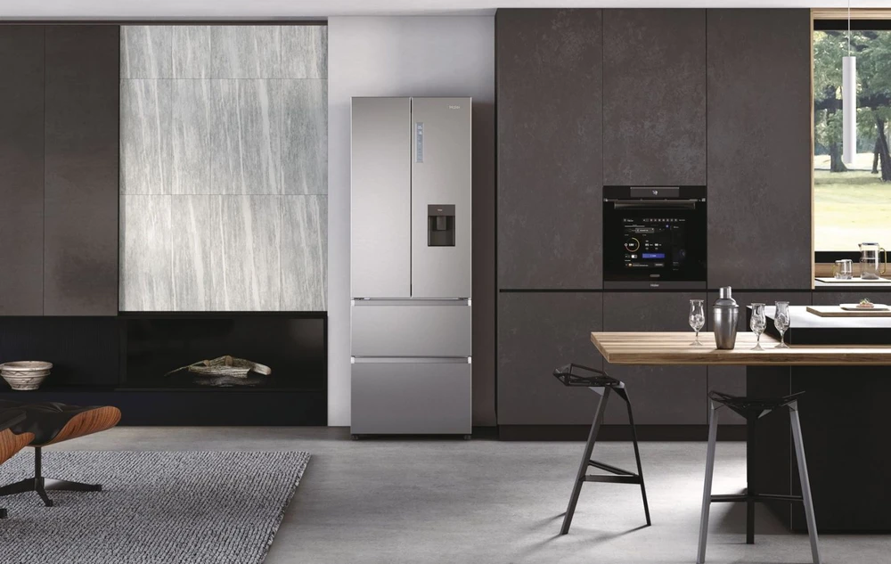 Haier HFW7720EWMP Freestanding 477 L Pilkas