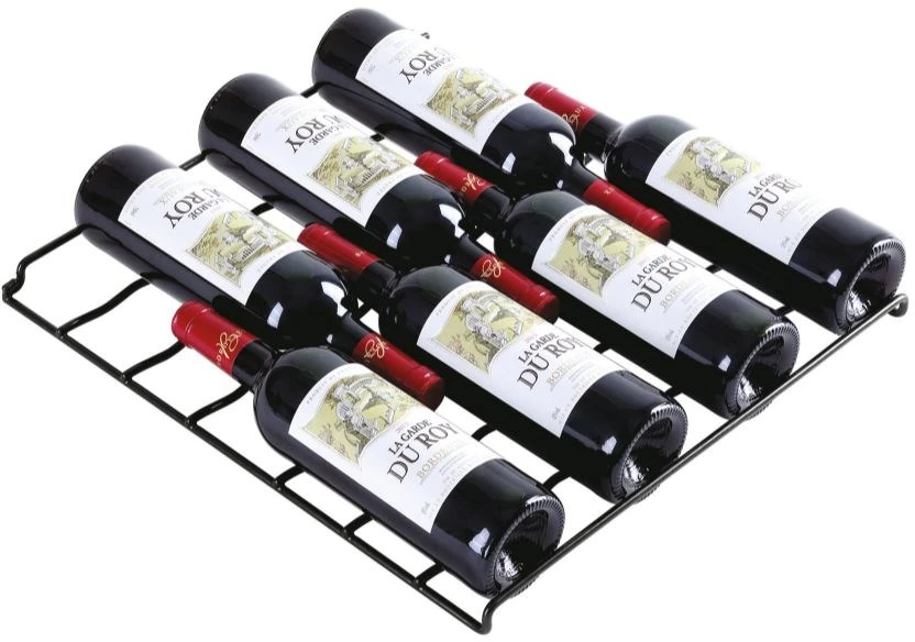 Haier Wine Bank 50 Serie 3 HWS49GAE Kompresorinis vyno aušintuvas Laisvai pastatomas Juodas 49 buteliai