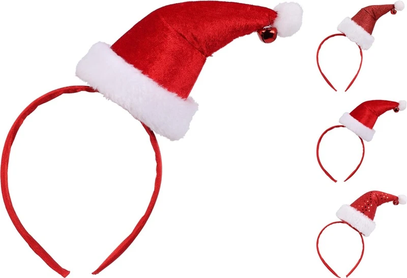 Hair bow for children/for adults Santa. 24 x 15 cm