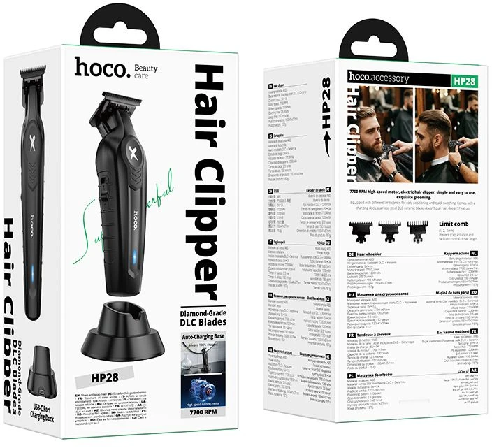 Hair clipper Hoco HP28 juodas