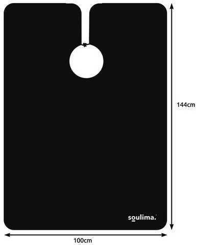 Soulima Kirpyklos pelerina 140x100cm
