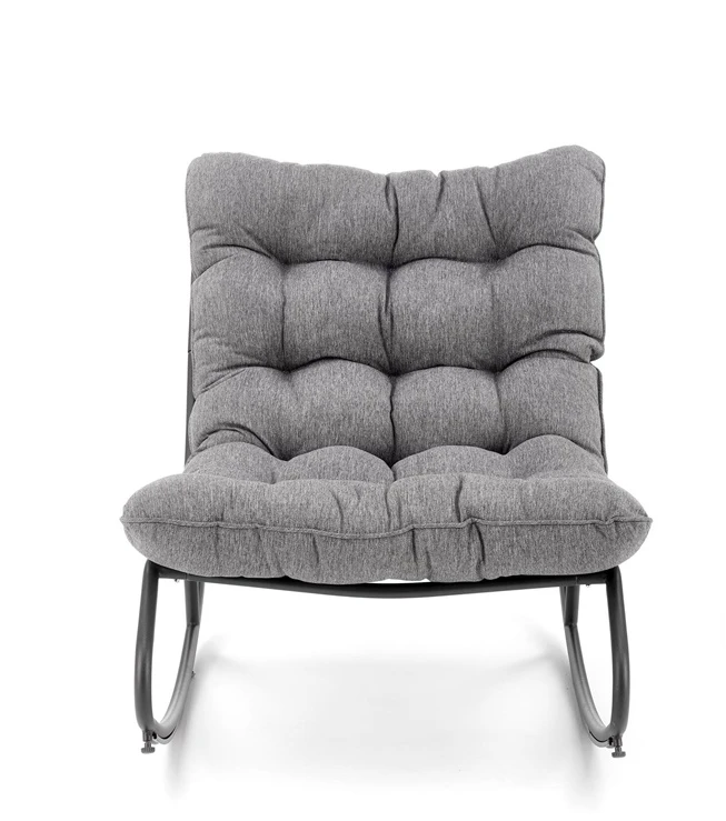 Halmar Rocking-chair Gatto. pilkas col.. 115x80 см
