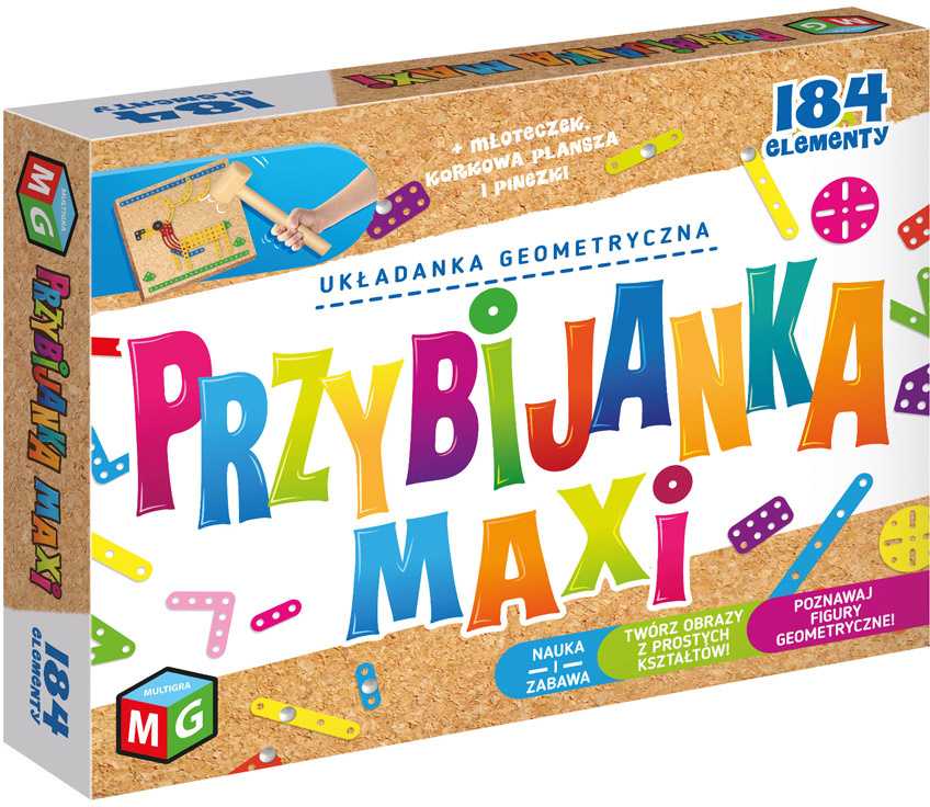 Multigra Nail žaidimas MAXI galvosūkių plaktukas ZA4029