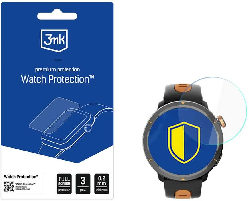 3Mk Protection Hammer Watch 2 Military Edition – 3mk laikrodžių apsauga su „FlexibleGlass“