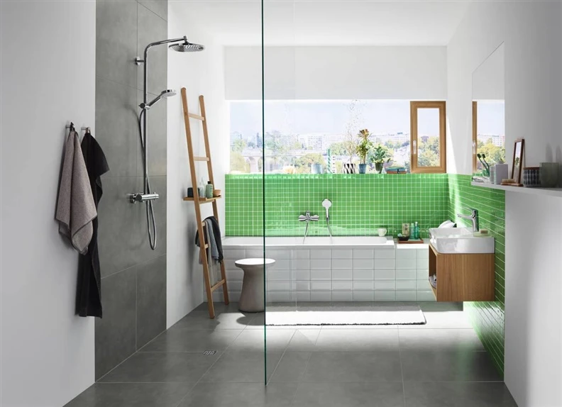 Dušo komplektas Hansgrohe Crometta S Showerpipe 240