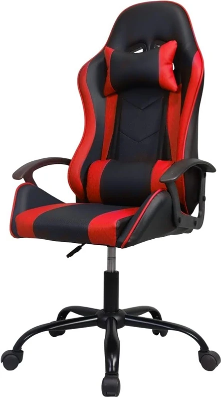 Happygame 6911, 59 x 47 x 116 – 126 cm, juoda/raudona