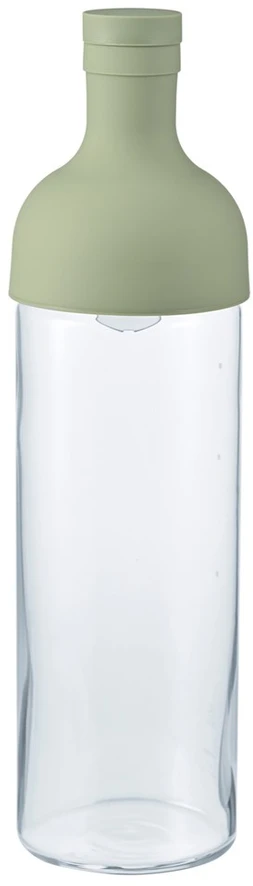 Gertuvė HARIO šaltos arbatos buteliukas su filtru, 750 ml, „Muted Žalias“