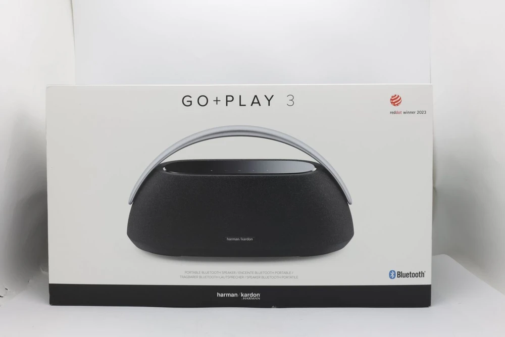 Nešiojama kolonėlė Harman Kardon Go + Play 3,  Juodos spalvos