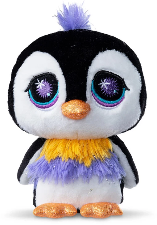 Hasbro Littlest Pet Shop mascot juodas and baltas penguin 16cm ZA6725