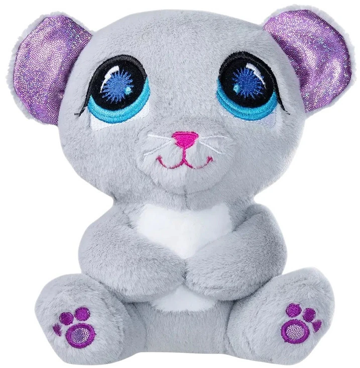 Hasbro Littlest Pet Shop pilka mascot MOUSE 16cm ZA6725