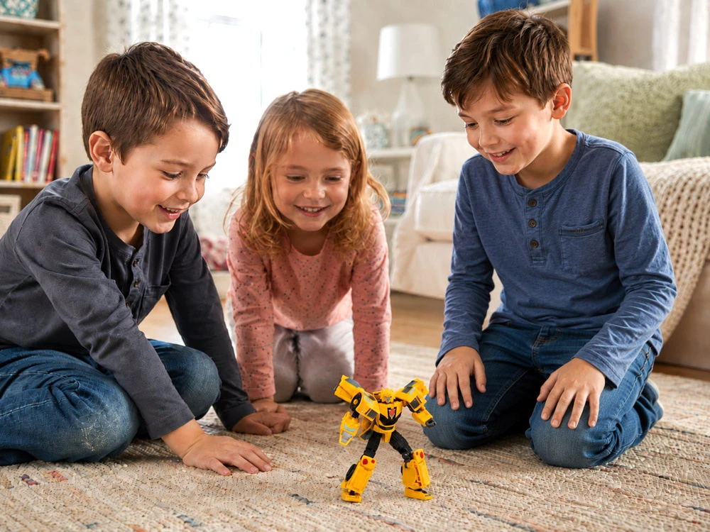 Hasbro Transformers Bumblebee 2-in-1 figure transforms into a sports car ZA6728