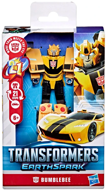 Hasbro Transformers Bumblebee 2-in-1 figure transforms into a sports car ZA6728