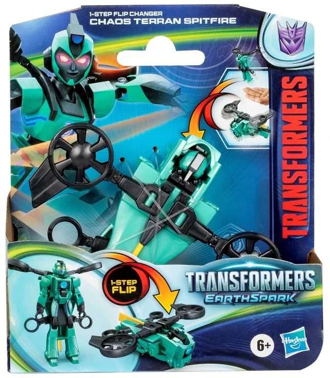 Hasbro Transformers Chaos Terran Spitfire 2-in-1 Figure Transforms into Drone ZA6726