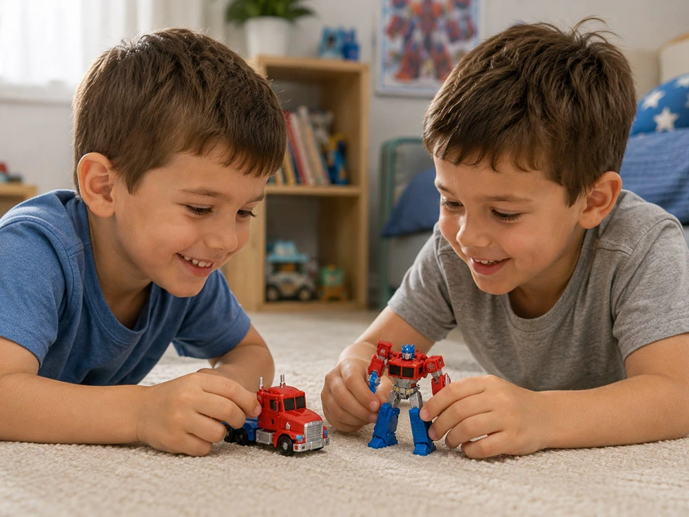 Hasbro Transformers Optimus Prime 2-in-1 Figure Transforms into a Truck ZA6727
