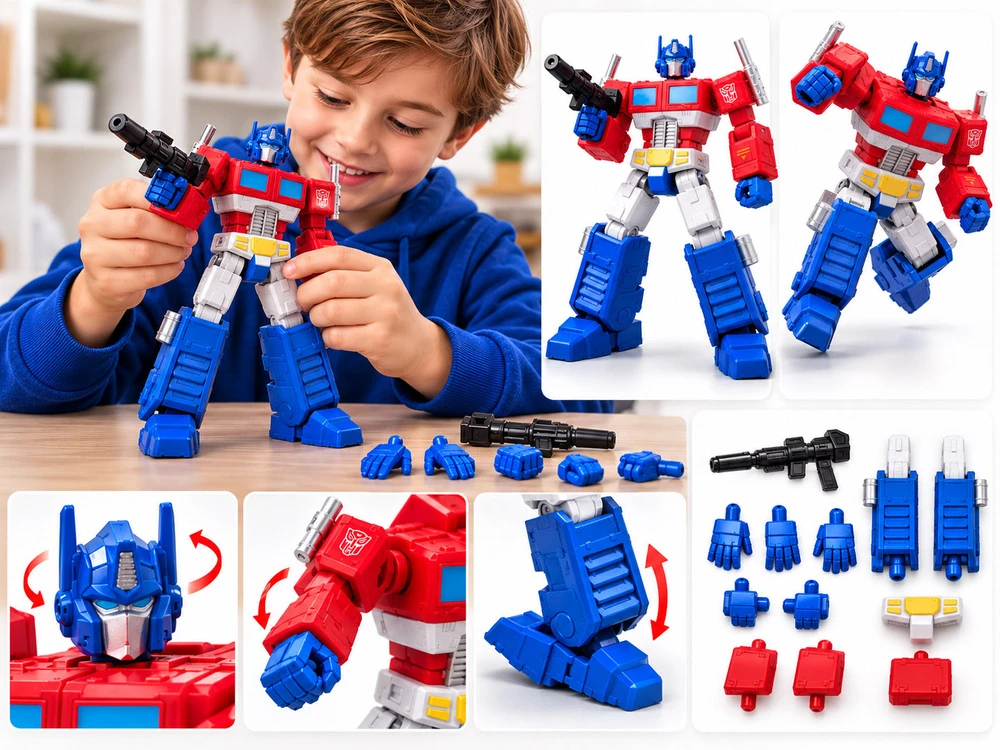 Hasbro Transformers Optimus Prime Mini Series Foldable Figure 12cm ZA6465