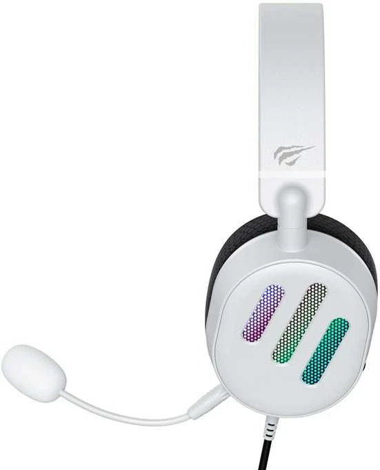 Žaidimų ausinės Havit H2038U RGB (balta)