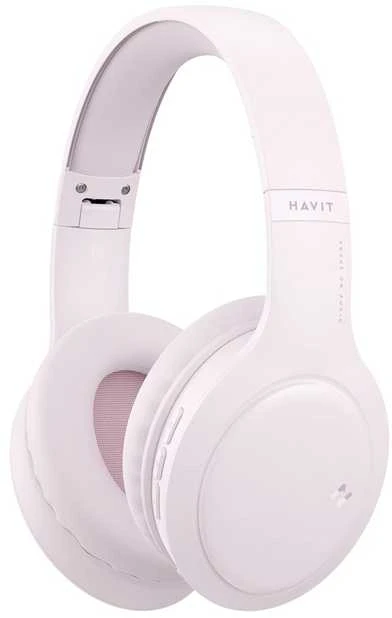 Havit H633BT - belaidės on-ear ausinės, rožinė