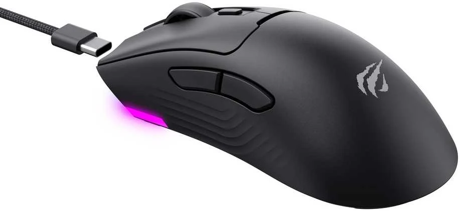 Havit MS966WB - gaming belaidė pelė, juodas