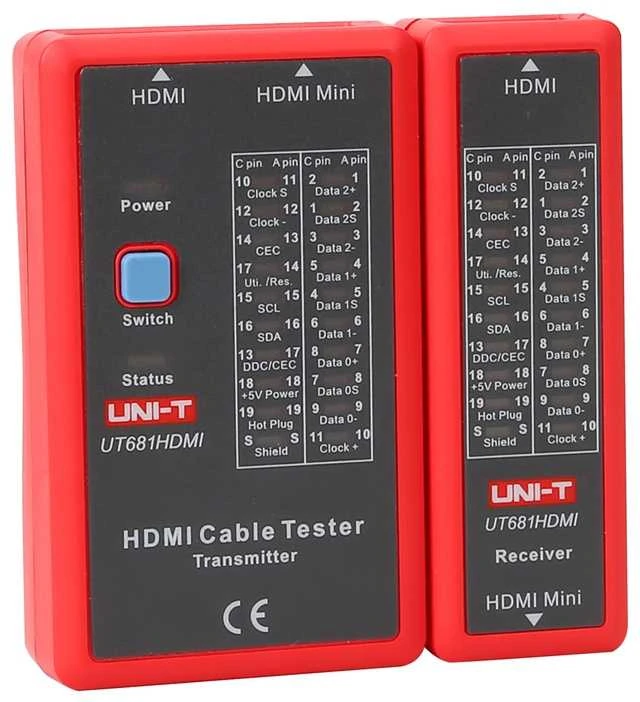 Uni-t UT681HDMI testerio siųstuvas ir imtuvas