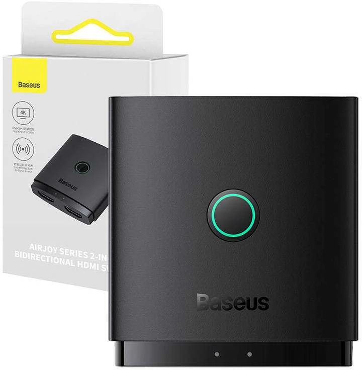 HDMI Switch Baseus Cluster Juodas