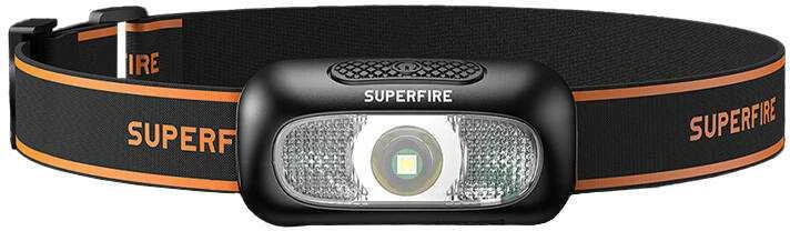 Superfire HL05-D priekinis žibintas 110lm USB