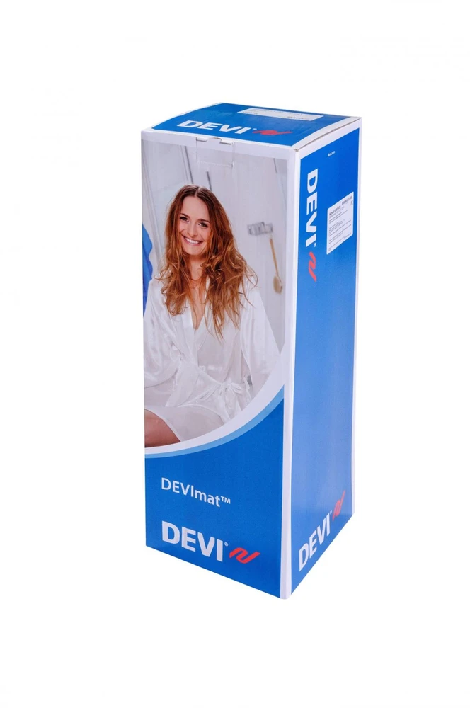 Elektrinio šildymo kilimėlis Devi, DEVIcomfort DTIR-150, 0.5x8 m (4 m2) 600W