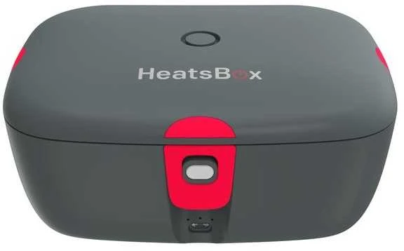 HeatsBox HB-04-102B elektrinė priešpiečių dėžutė 100 W 0,925 L Juodas Suaugusiųjų