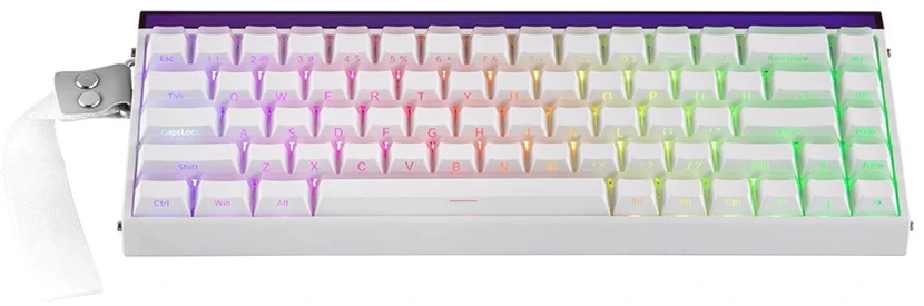 HERO68 HE Juodas+Raudona+Gradient Dragon King RGB AULA gasket klaviatūra
