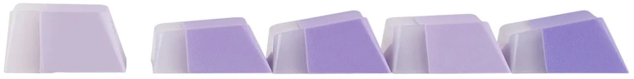 HERO84 HE Baltas+Violetinė+Gradient+LIGHT JadeKing RGB AULA gasket klaviatūra
