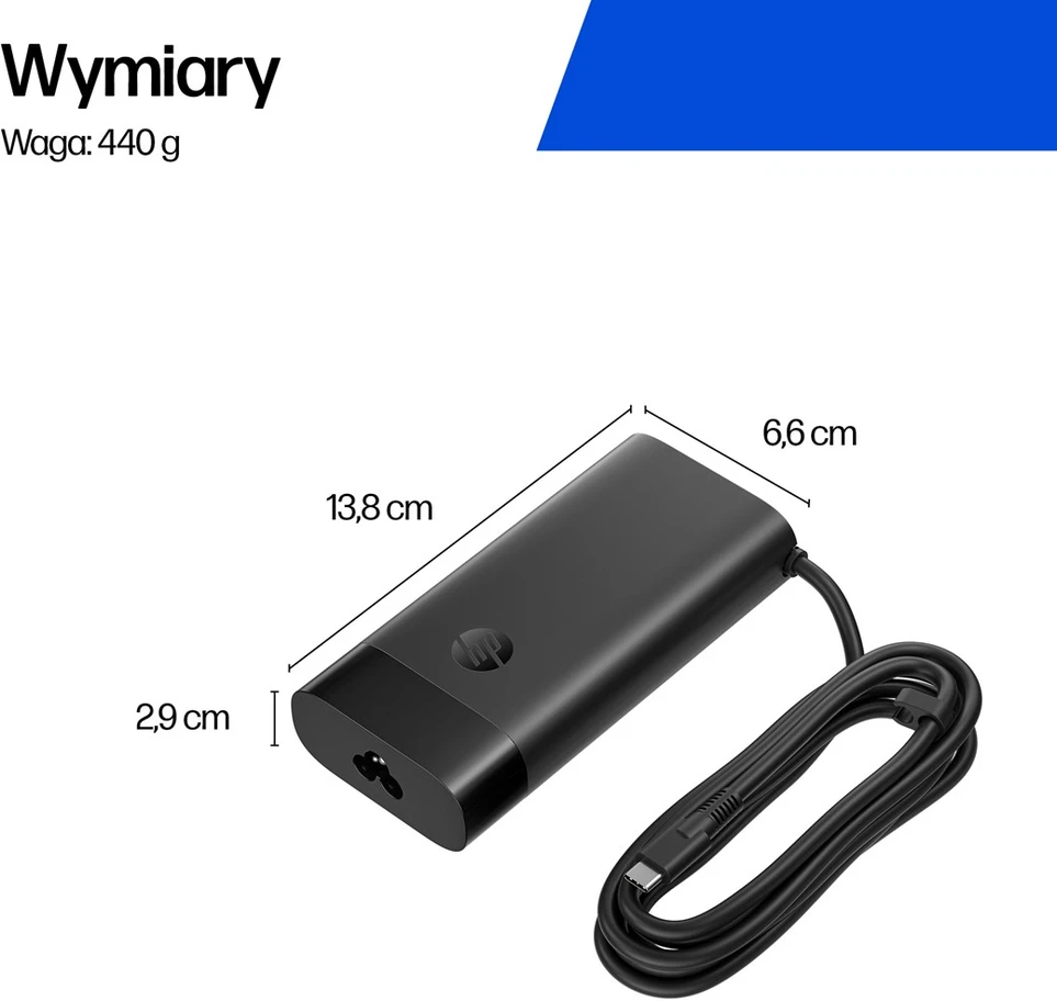 Hewlett Packard (HP) HP 140W USB-C Nešiojamas kompiuteris Charger