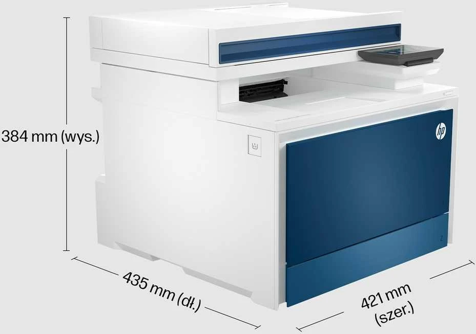 Hewlett Packard (HP) HP Color LaserJet Pro MFP 4302fdn All-in-One Spausdintuvas - A4 spalvotas lazerinis, Spausdinti/Kopijuoti/Dual-Side Scan, Auto-Duplex, Automatinis dokumentų tiektuvas, LAN, Faksas, 33ppm, 750-4000 puslapių mėnuo (pakeičia M479fdn)