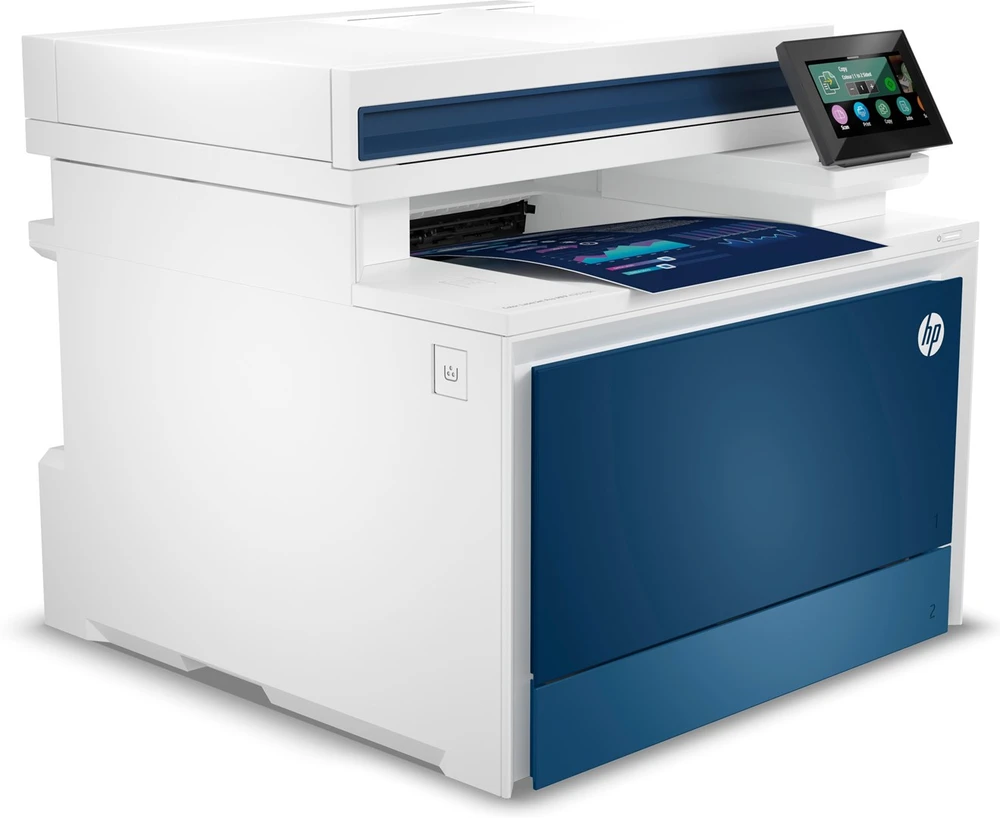 Hewlett Packard (HP) HP Color LaserJet Pro MFP 4302fdn All-in-One Spausdintuvas - A4 spalvotas lazerinis, Spausdinti/Kopijuoti/Dual-Side Scan, Auto-Duplex, Automatinis dokumentų tiektuvas, LAN, Faksas, 33ppm, 750-4000 puslapių mėnuo (pakeičia M479fdn)