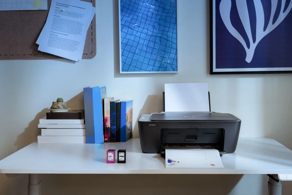 „Hewlett Packard“ (HP) „HP DeskJet 2920“ belaidis daugiafunkcis spalvotas spausdintuvas, „Instant Ink“