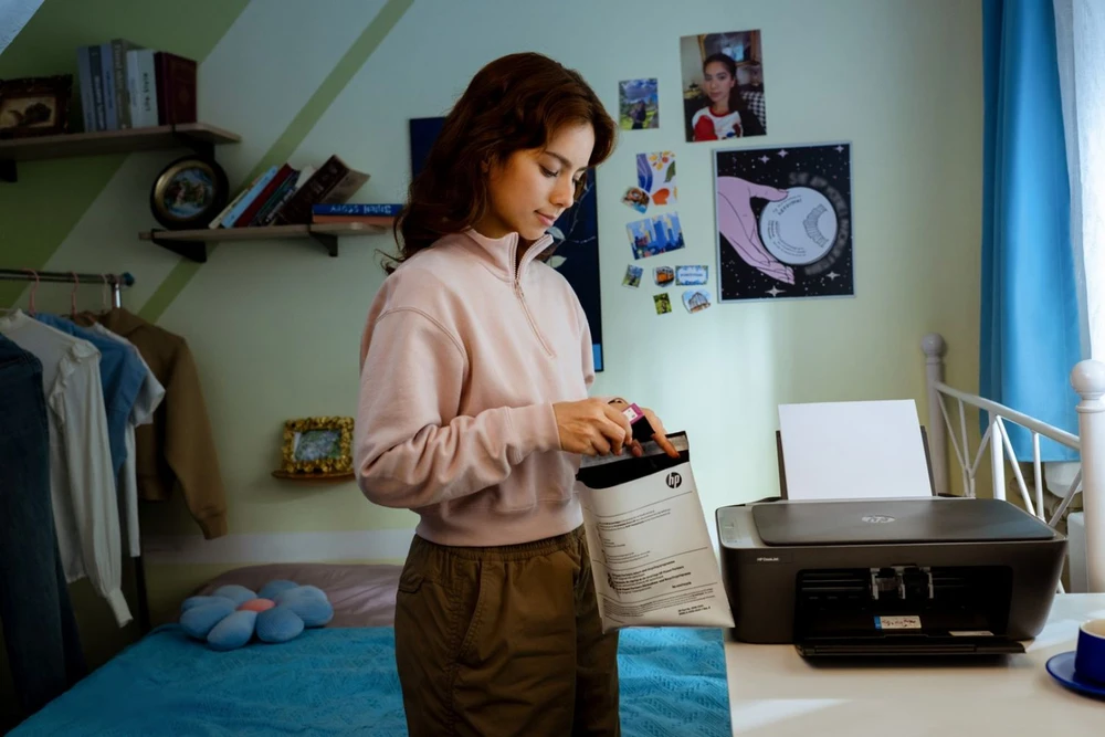 „Hewlett Packard“ (HP) „HP DeskJet 2920“ belaidis daugiafunkcis spalvotas spausdintuvas, „Instant Ink“