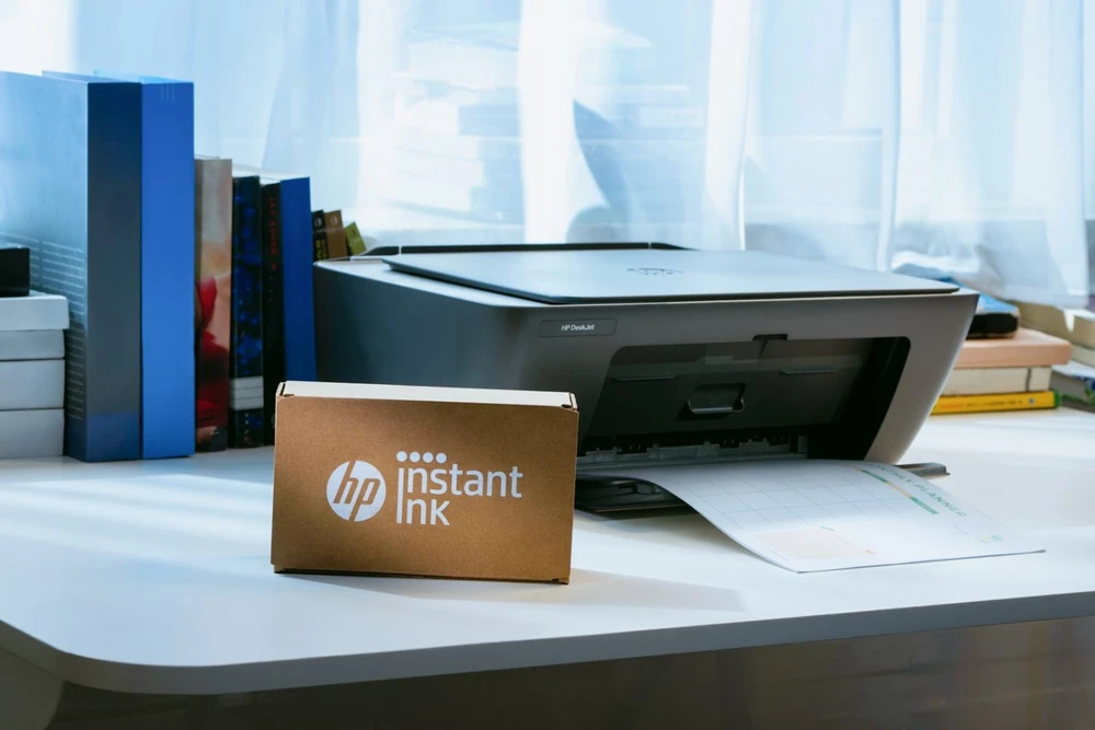 „Hewlett Packard“ (HP) „HP DeskJet 2920“ belaidis daugiafunkcis spalvotas spausdintuvas, „Instant Ink“