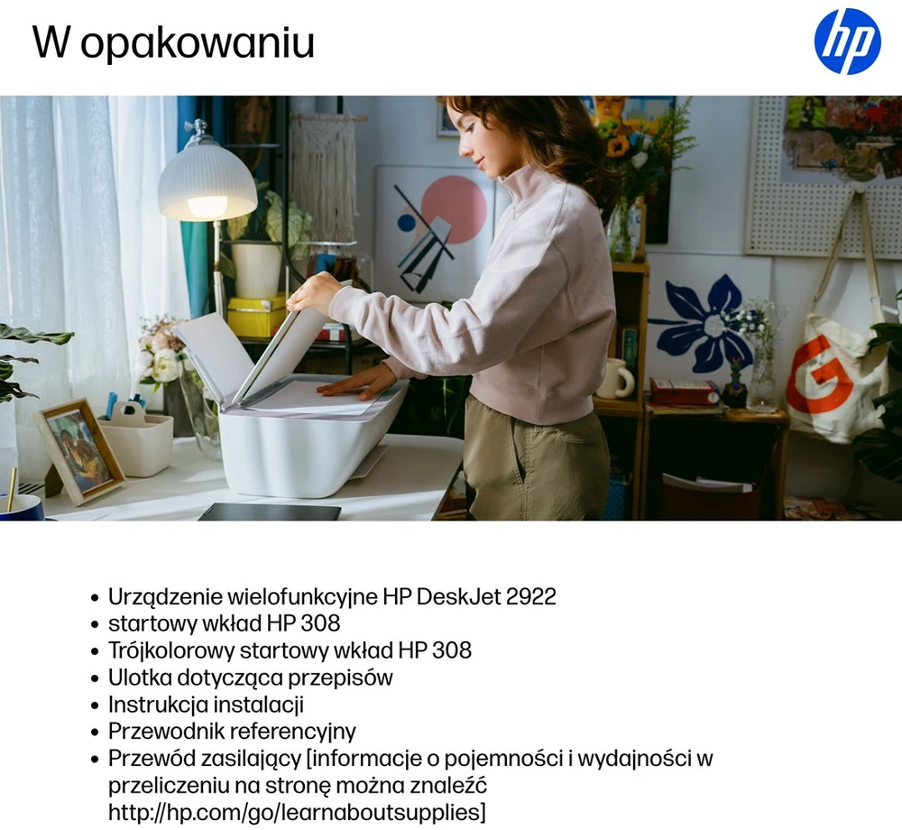 Spausdintuvas HP DeskJet 2922 All-in-One