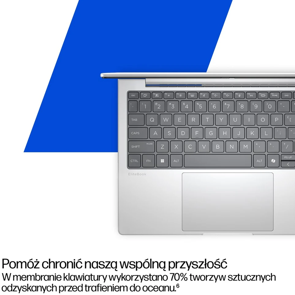 Nešiojamas kompiuteris Hewlett Packard (HP) HP EliteBook 8 G1a Next Gen AI PC Copilot+ PC 14", AMD Ryzen AI 7 PRO 350, WUXGA, 32 GB DDR5-SDRAM, 1 TB SSD, Wi-Fi 6E (802.11ax), Windows 11 Pro, sidabrinis
